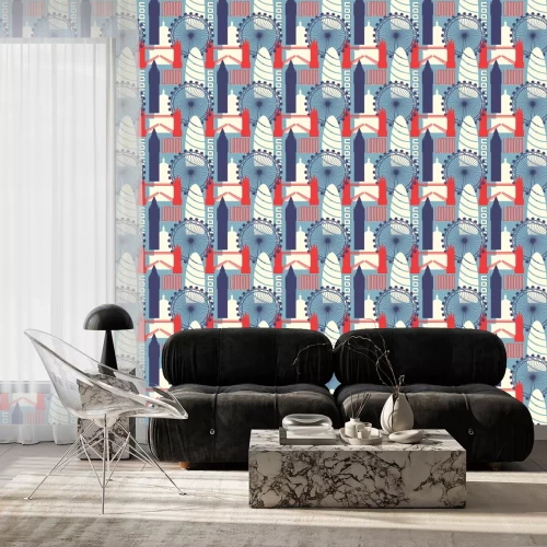 Tapete Nahtlose Hintergrund London