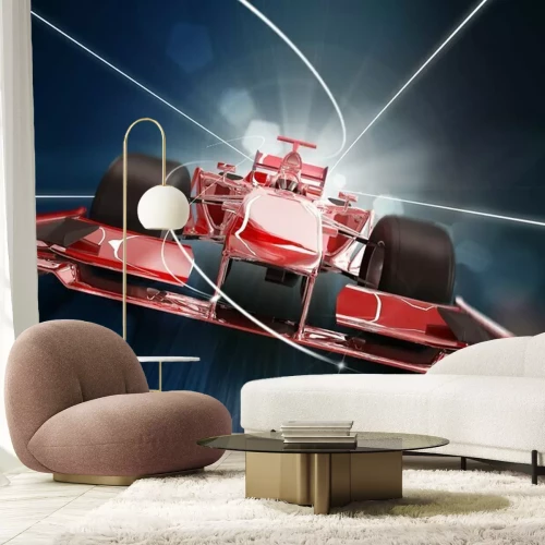 Fototapete 3d render, formula one car concept