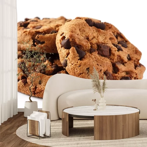 Sticker Bunte Süßigkeiten Kekse mit Schokolade