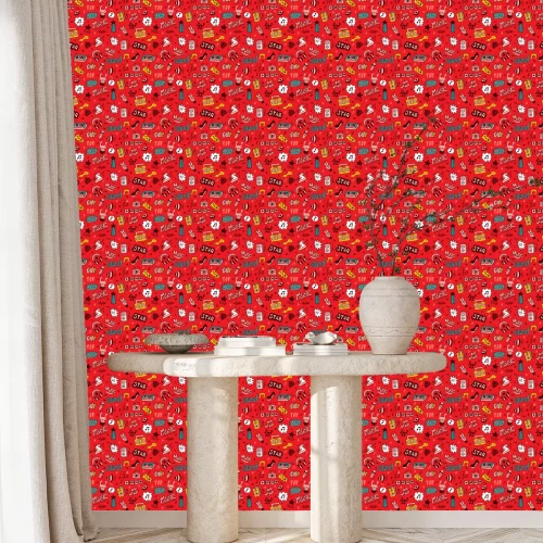 Tapete nahtlose Musik Muster