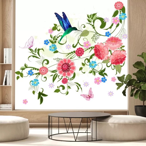 Sticker floralen Ornament für Ihren Entwurf