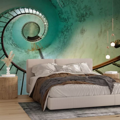 Sticker Leuchtturm Treppe