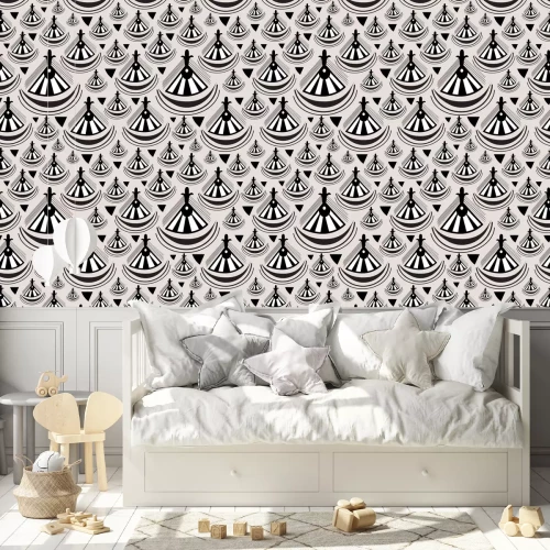 Tapete Abstraktes Ethnomuster