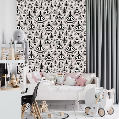 Tapete Abstraktes Ethnomuster