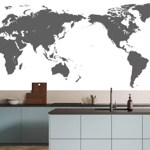 Sticker 世界 地 図 - Weltkarte -