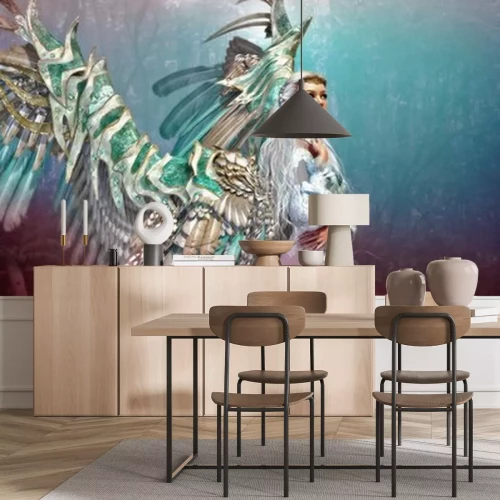 Sticker Licht-Engels-3D-CG