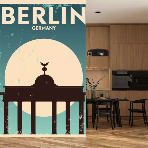 Sticker Berlin Poster
