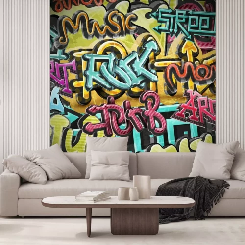 Fototapete Graffiti Grunge-Hintergrund