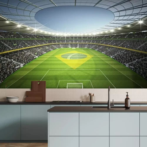 Fototapete Brasilianisches Fußballstadion