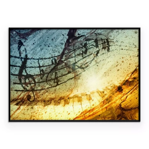 Poster Künstlerischer Hintergrund mit Mitarbeitern