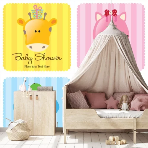Sticker Assorted Baby-Karten -Set 3