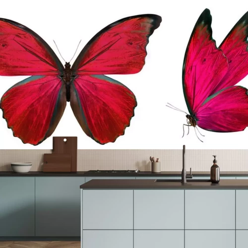 Sticker Roter Schmetterling