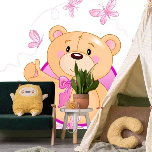 Sticker Very cute Teddybär Verzicht hallo