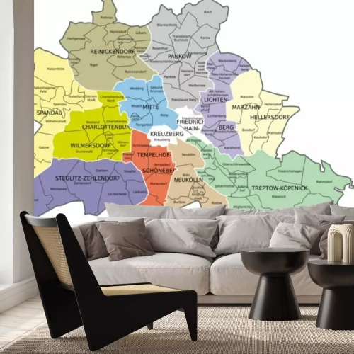 Sticker Berlin, Bezirke, Ortsteile