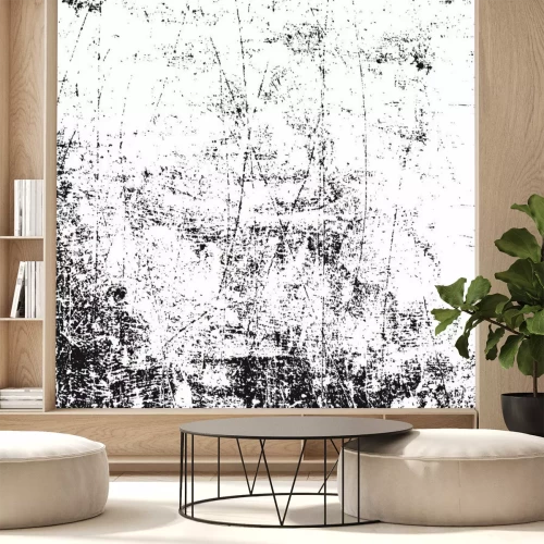 Fototapete Monochrome Hintergrund mit Zerstörungseffekt