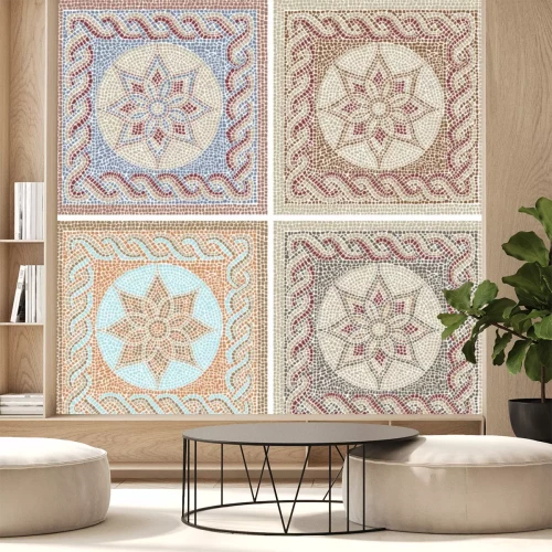 Sticker Antikes Mosaik