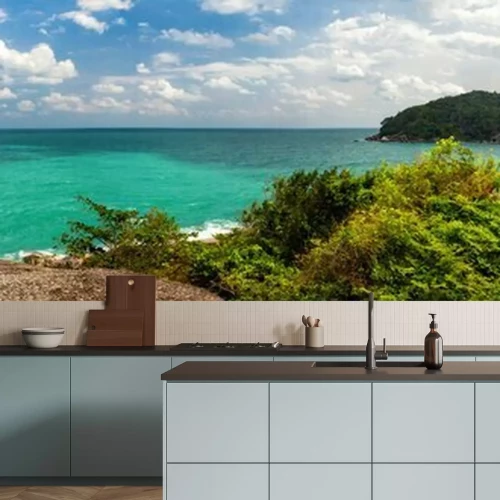 Fototapete Tropisches Panorama von Thailand