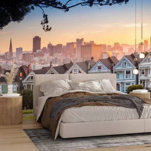 Fototapete Städtchen in San Francisco