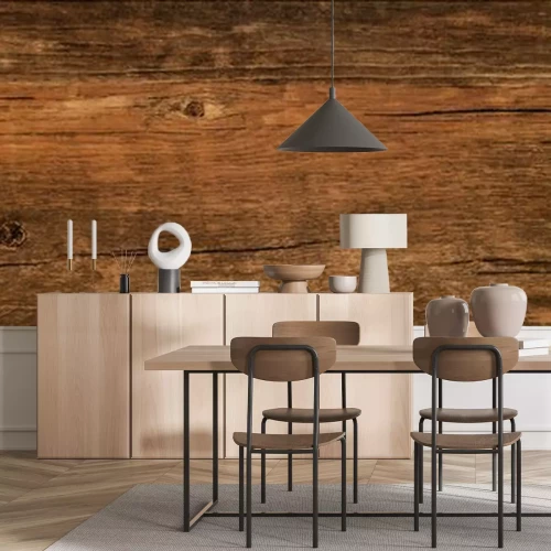 Fototapete Imitation eines Holzbretts