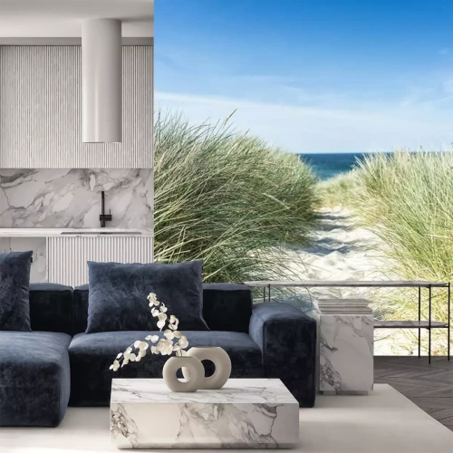 Sticker Pfad zum Strand