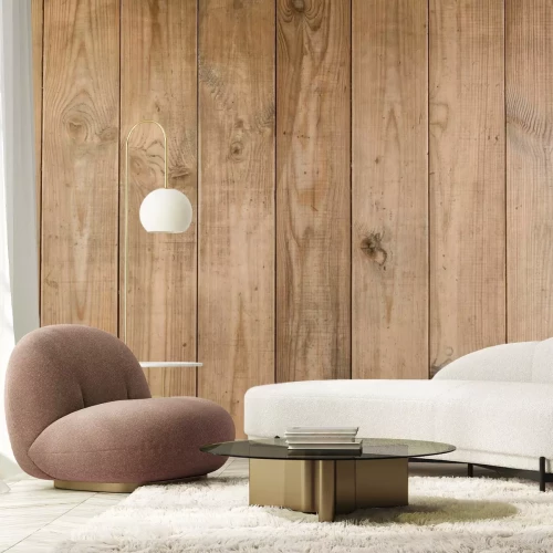 Fototapete Braune hölzerne Bretter