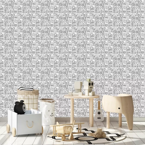 Tapete Wir lieben Tiere