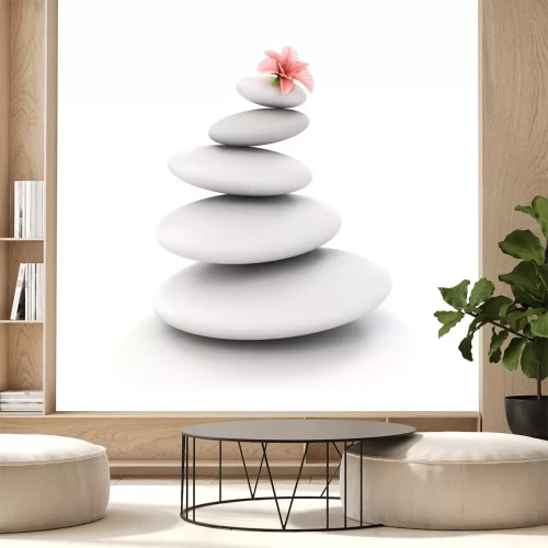 Sticker 3d Zen-Spa-Steine