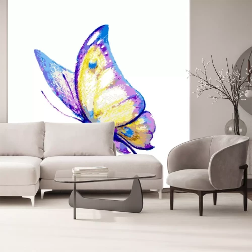 Sticker Subtiles Schmetterlingsmuster