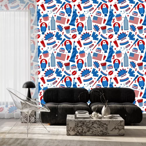 Tapete New York USA nahtlose Muster