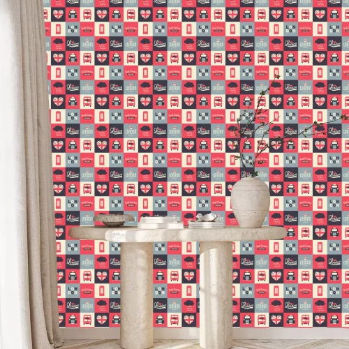 Tapete Nahtlose Hintergrund London