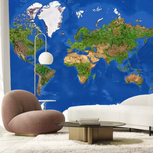 Fototapete Welt mit Textur