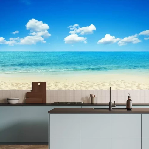 Sticker Tropischen Meer