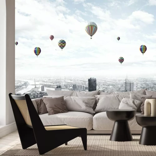 Fototapete Fliegende Ballons