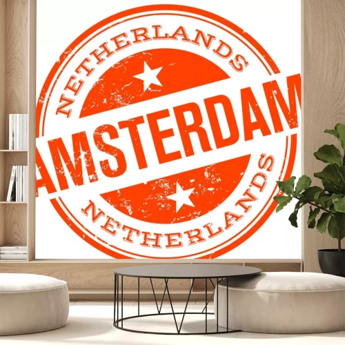 Sticker amsterdam Stempel