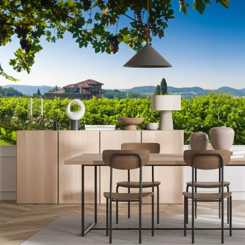 Sticker Weinberge und Villen Vistas