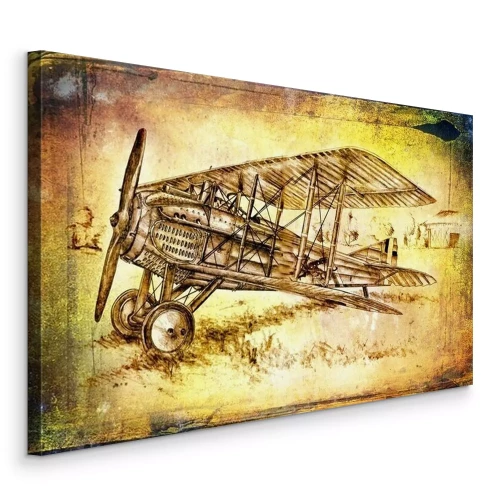 Bild Altes klassisches Flugzeug