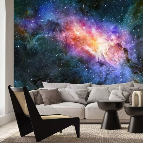 Fototapete Nebel Gaswolke im tiefen Weltraum