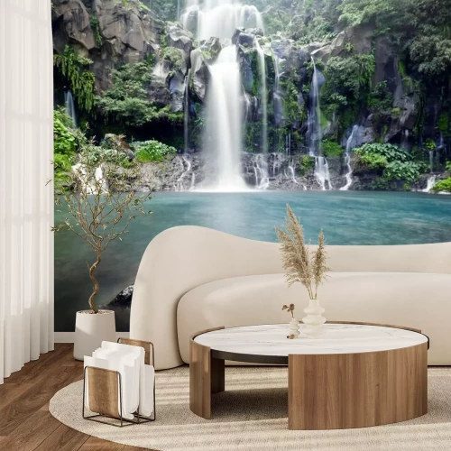 Fototapete Wasserfall Natur