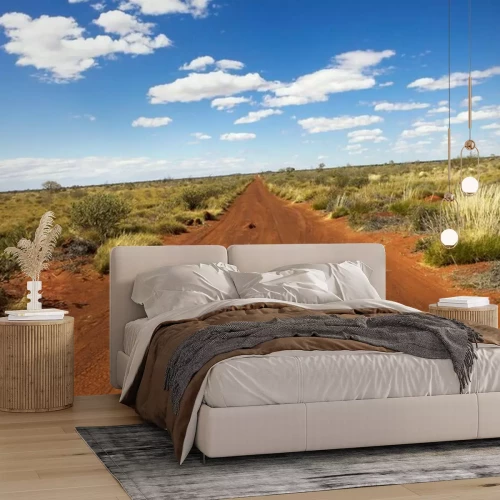 Fototapete Roter Weg in Australien