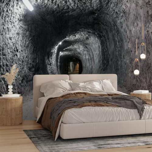 Fototapete Innenansicht des Salzbergwerks Praid