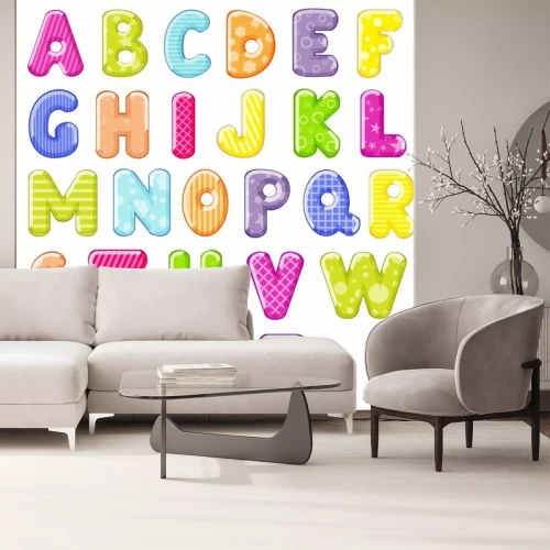 Sticker Cartoon Alphabet