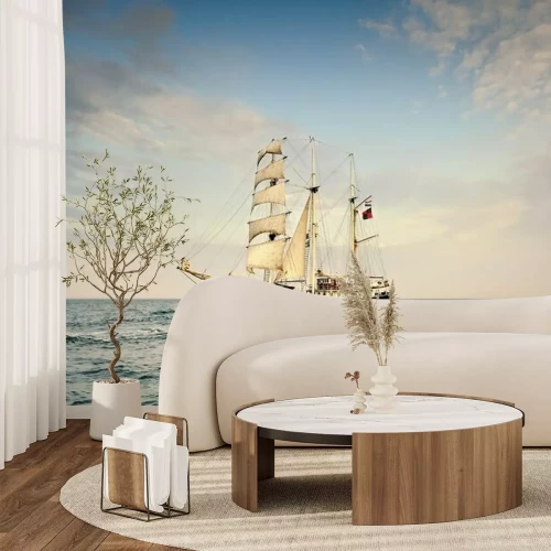 Fototapete Żaglowiec, Krajobraz Morski