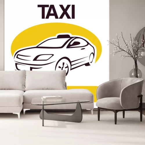 Sticker Taxi Auto