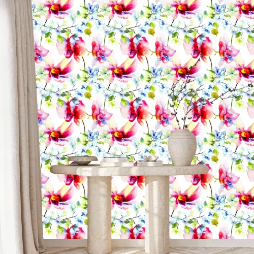 Tapete Romantische nahtlose Muster