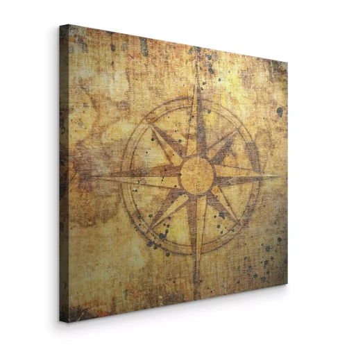 Bild Kompass und alte Karte