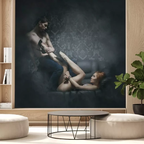 Fototapete Akt von Frau und Mann
