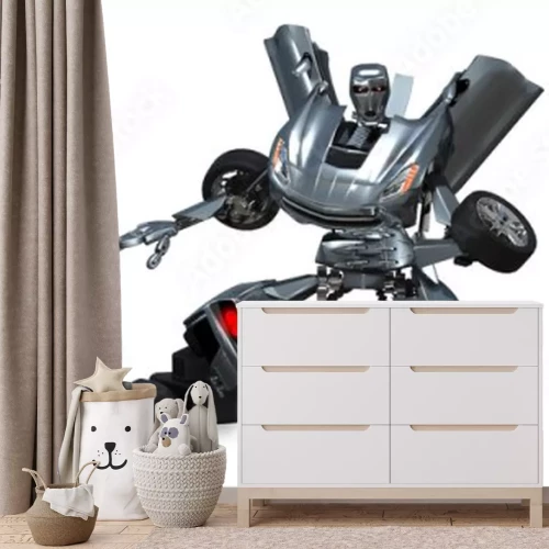 Sticker Roboter-Transformator