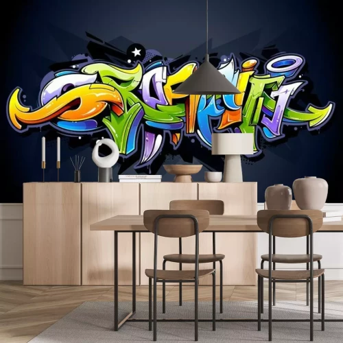 Sticker Helle Graffitibeschriftung