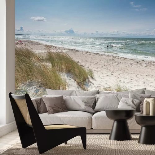 Fototapete Sanddünen und Meer