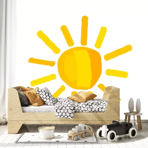 Sticker Sun Illustration